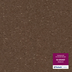 Линолеум Tarkett «Granit BROWN 0415» из коллекции IQ GRANIT