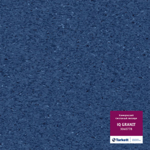 Линолеум Tarkett «Granit COBALT 0778» из коллекции IQ GRANIT