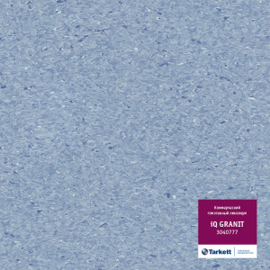 Линолеум Tarkett «Granit MEDIUM BLUE 0777» из коллекции IQ GRANIT